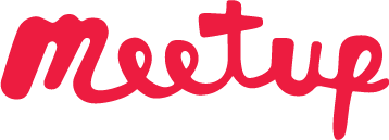 Meetup red script logo